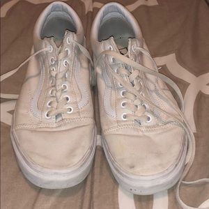 White vans old skools
